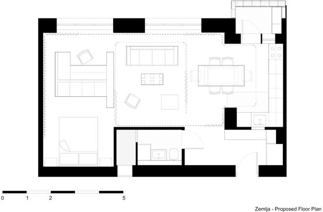 子做隔墙秒变灵活实用大空间米乐体育app网站全屋用帘(图4)